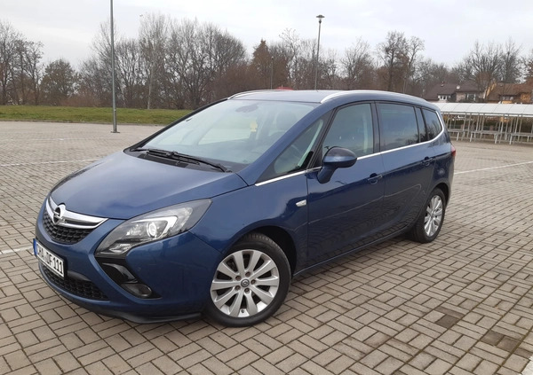 Opel Zafira cena 47800 przebieg: 209000, rok produkcji 2015 z Paczków małe 742